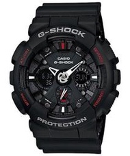 CASIO G-SHOCK GA-120-1A 闇黑蜘蛛