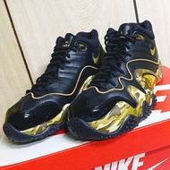 NIKE ZOOM UPTEMPO V PREMIUM CAMO JASON KIDEE 籃球鞋 墨鏡鞋 車輪鞋 迷彩 黑金配色 #龍年行大運