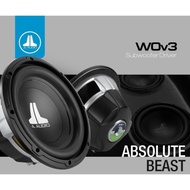 NEW SUBWOOFER JL AUDIO W0V3 W0 V3 10 INCH ORIGINAL DAN RESMI