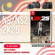 【Buy 3 Free 1】NBA 2K25 Nintendo Switch2 NS NS2 Digital Version Download NBA 2k25 中文版
