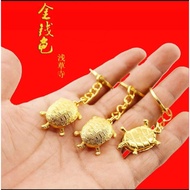 🐢Golden Turtle Lucky Mascot Keychain Pendant from 🇯🇵 Japan's Asakusa Temple(日本浅草寺)