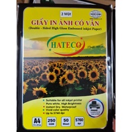 Manh Hung double-sided textured photo paper 250gsm - Glossy paper with MH texture 250 gsm - TEXTURED