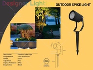 Designer Lighting Outdoor Spike Lamp Wall Lamp GU10 Holder Lampu Pokok Garden Spotlight (9017)