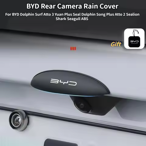 BYD Rear Camera Rain Cover for BYD Dolphin Surf Atto 3 Yuan Plus Seal Dolphin Song Plus Atto 2 Seali