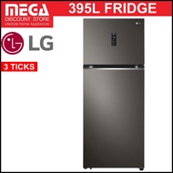 LG GT-B3952BL 395L 2-DOOR FRIDGE (3 TICKS)