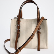 Zara Womens Bag 2024 Summer New Arrival Commuting Fashion Casual Handbag Travel Professional Shoulde