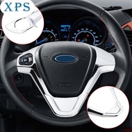 xps 4 Colors Car Steering Wheel Cover Sticker Trim for Ford Ecosport 2013~2017 1st Gen for Fiesta 2009-2014 Accessories