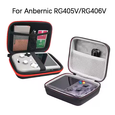 Handheld Hard Shell Case for Anbernic RG405V RG406V Anti-scratch Storage Bag Cases for RG405V RG406V