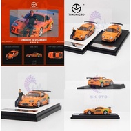 Time Micro 1/64 Supra A80Z Orange with Paul Walker + MAZDA VEILSIDE RX-7 ORANGE WITH HAN'S + Focal H