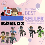 Happy Birthday Costume ROBLOX 18th Cake Topper