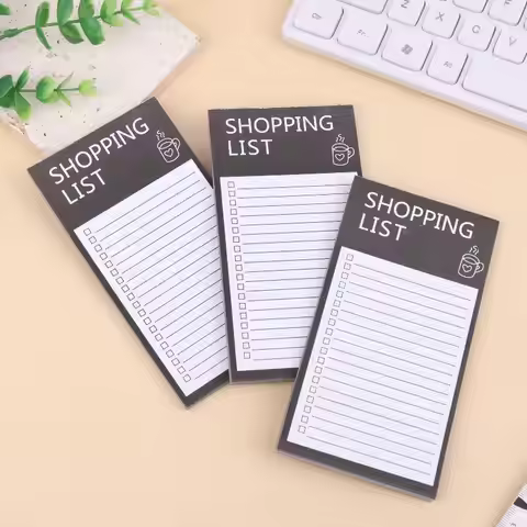 Magnetic Memo Pad Fridge Message Board Portable Tearable Notepad Memo Planner Shopping List For Home