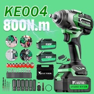 800nm High Torque Brushless Cordless 3 in 1 Impact Wrench Driver Drill Electric Impact Wrench