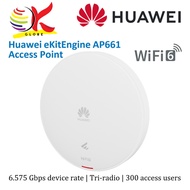 Huawei eKit AP661 Wi-Fi 6 Wireless Access Point 6.575Gbps Tri-Radio Enterprise Office WiFi AP 300+ U