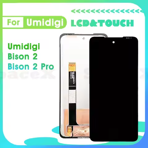 Bison2 6.52"Tested For UMIDIGI Bison 2 LCD Display Touch Digitizer Assembly Replacement Repair Phone