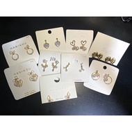 Korean Japan Pearl Earring 925 Silver Stud Earring Crystal Earring Dangle Earring