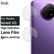 紅米 Redmi Note 9 5G - IMAK (2片裝) 高清 鏡頭貼 硬度玻璃纖維材質 保護膜 Lens Protective Film (2x Pcs)