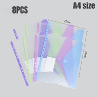 3D Ring File A4 Fail Kulit PP Binder Fail Dokumen Pejabat Office Stationery School Supplies 35mm