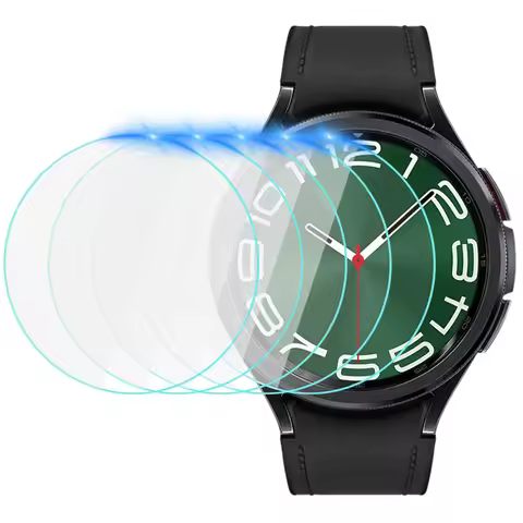 Tempered Glass For Samsung Galaxy Watch 6 40mm 44mm Accessories HD Clear Hydraulic Film Screen Prote