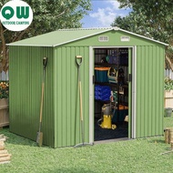 Outdoor tool shed, storage box, locker, outdoor metal shed