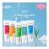 YOU Hy Amino Facial Wash Anti Acne, Hydrating, Brightening, Oil Control Facial Wash Soap