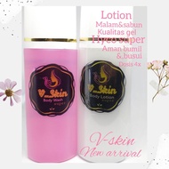 HB V SKIN PEMUTIH BADAN HB DOSTING WHITENING SUPER LOTION PEMUTIH HB ANGGUR