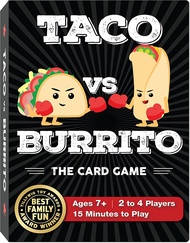 Taco vs Burrito - The Strategic Family Friendly Card Game Created by a 7 Year Old - Perfect for Boys