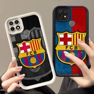 Q-11 FC-Barcelona Case for Realme C21Y OPPO A35 A15S C20A C12 C20 C15 C25Y C21 A15 C25S C25