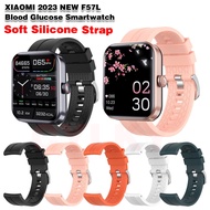 For XIAOMI 2023 NEW Blood Glucose Smartwatch F57L Strap Motion Waterproo Soft Silicone Band
