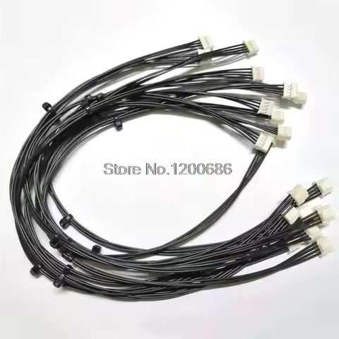 30CM 26AWG PA 4POS 2MM WHITE 4 Position Rectangular Housing Connector 0.079" (2.00mm) PAP-04V-S