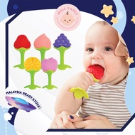 ♥Mall4Baby♥ Newborn Baby Soft Silicone Baby Teether Rubber Toys Teething Chewing Mainan Gigit Bayi L
