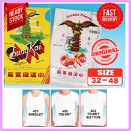 BAJU PAGODA SINGLET 401｜PAGODA T-SHIRT BUTTON 402｜PAGODA T-SHIRT 406｜CHUNG KAI Garuda Pagoda