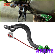 ARRME คันโยกเบรคเท้ารถจักรยานยนต์เบรคท้ายรถจักรยานยนต์ CNC สำหรับ KAWASAKI KX250 KX250F KX450 KX450F