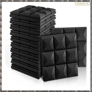 [L W H Y] 12 PCS Acoustic Foam Panels Soundproof Foam Wall Panels Studio Sound Proof Foam Panels Sou