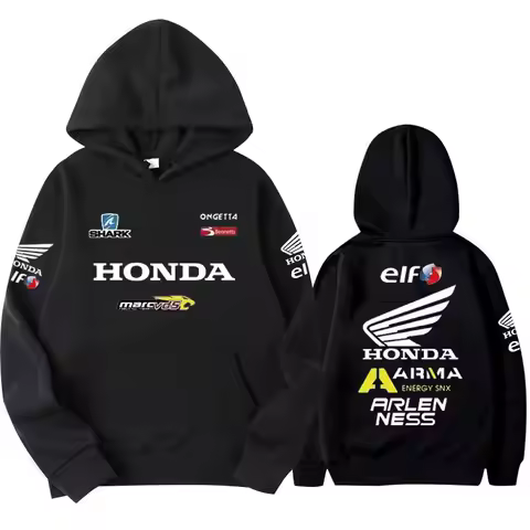 2025 Honda Motorcycle hoodies sweatshirts sportswear outdoor Honda motogp cycling All-season fan out