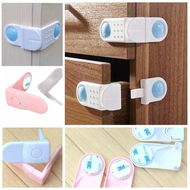 2 pcs/set Baby Cabinet Door Drawer Refrigerator Corner Two Installed Anti-Collision Angle Child Safety Protection Lock