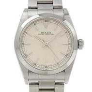 二手ROLEXOyster Perpetual 手錶，口徑 2230，77080，不鏽鋼，瑞士製造，自動，銀色錶盤，Oyster Perpetual，適合男孩。