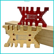 RPAN Lightweight Dovetail Jig Tenon Caliper Card Gauge for Measuring Height Durable