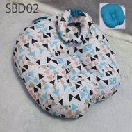 SOFA BAYI ANTI GUMOH Free BANTAL DOT | BABY LOUNGER