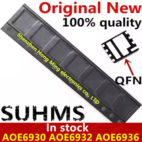 (5piece)100% New AOE6930 AOE6932 AOE6936 E6930 E6932 E6936 QFN-8