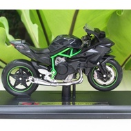 Maisto 1/18  Kawasaki Ninja H2R H2 Black Sport Bike Special Edition Diecast Motorcycle