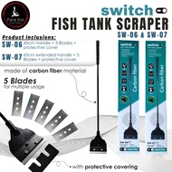 Switch Aquarium Algae Scraper Aquarium Glass Cleaner