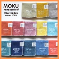 Japan Kontex Moku Pure Cotton Hand Towel Square Handkerchief 28x28cm Water Absorption Quick-Drying