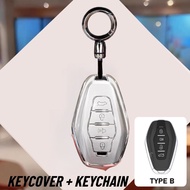 Jetour VT9 VT-9 X90plus X70plus X96 L9 Premium Gold Silver TPU Key Cover
