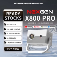 X800 PRO Projector 4K Android 13.0 4K Projector 1080P Double WIFI With bluetooth with Netflix/YouTub