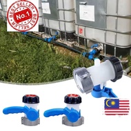MC# IBC Tank Tap Pipe Connector, 1000L Container 75mm Liters 62mm To Male Export Butterf Valve Switc