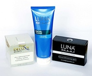 Luna Xpert Deluxe Cream/Whitening Soap/Face Wash + Free Gift