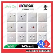 SCHNEIDER CLIPSAL S-Classic Series SWITCH & SOCKETS OUTLET (HIGH QUALITY) Switches