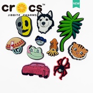 Jibbitz cross charm Shoe Buckle Husky Tiger Frog Cartoon Animal Fashion Hole Shoe Accessories
