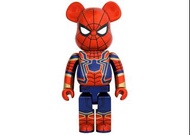 全新<<啡盒未開>> Medicom bearbrick be@rbrick ironspider iron spider 1000％ 鋼鐵蜘蛛俠 spiderman