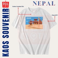 DGGCloth Kaos Souvenir Baju Nepal Tshirt Oleh Oleh Nepal Type 6